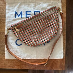 Clare V Multi Mercado Rattan Grande Fanny